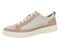 Vionic Winny Women's Oxford - Comfortable Orthotic Arch Support Lace-Up Shoes - Natural/gold - Left angle