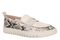 Vionic Uptown - Women's Orthotic Loafer - More Colors - Cream Snake - Angle main