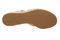 Vionic Dana Women's Orthotic Arch Support Espadrille Wedge Sandal - Bronze - Bottom