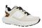 Vionic Walk Max Skyline - Women's Comfort Walking Shoe - White/leopard - Angle main