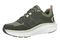Vionic Walk Max Skyline - Women's Comfort Walking Shoe - Olive Moss - Left angle