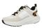 Vionic Walk Max Skyline - Women's Comfort Walking Shoe - White/leopard - Left angle