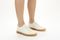Vionic Winny Knit Women's Comfortable Orthotic Arch Support Knit Sneaker - Ivory - Lifestyle