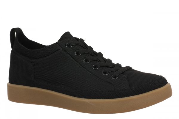 Vionic Winny Knit Women's Comfortable Orthotic Arch Support Knit Sneaker - Black - Angle main