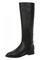 Vionic Rochelle Women's Comfortable Orthotic Tall Boot with Arch Support and Cushioning - Black - Left angle