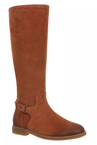 Vionic Rochelle Women's Comfortable Orthotic Tall Boot with Arch Support and Cushioning - Tan - Angle main