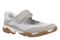 Vionic Walk Slim Giselle Women's Comfortable Orthotic Arch Support Mary Jane Walking Shoes - Vapor Grey/silver - Angle main