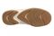 Vionic Walk Slim Giselle Women's Comfortable Orthotic Arch Support Mary Jane Walking Shoes - Ivory/gold - Back