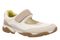 Vionic Walk Slim Giselle Women's Comfortable Orthotic Arch Support Mary Jane Walking Shoes - Ivory/gold - Angle main