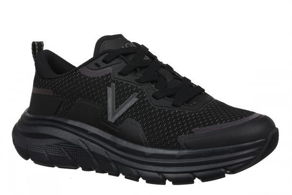 Vionic Walk Max II - Women's Orthotic Walking Shoe - Black - Angle main
