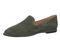 Vionic Willa 2.0 Women's Comfortable Orthotic Slip-On Loafers with Arch Support - Olive Moss - Left angle