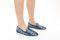 Vionic Willa 2.0 Women's Comfortable Orthotic Slip-On Loafers with Arch Support - Dark Denim - Lifestyle