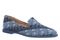 Vionic Willa 2.0 Women's Comfortable Orthotic Slip-On Loafers with Arch Support - Dark Denim - Angle main