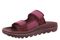 Vionic Hope Rx Women's Supportive Orthotic Slide Sandal with Arch Support - Cherry Jubilee - Left angle