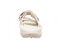 Vionic Hope Rx Women's Supportive Orthotic Slide Sandal with Arch Support - Parchment/gold - Back