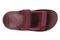 Vionic Hope Rx Women's Supportive Orthotic Slide Sandal with Arch Support - Cherry Jubilee - Top