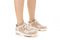 Vionic Walk Strider Knit - Women's Orthotic Arch Support Comfort Walking Shoes - Lucid Beige - Lifestyle