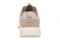 Vionic Walk Strider Knit - Women's Orthotic Arch Support Comfort Walking Shoes - Lucid Beige - Back