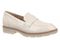 Vionic Cleo Loafer Women's Comfortable Orthotic Arch Support Slip-On Loafer - Light Cream - Angle main