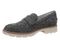 Vionic Cleo Loafer Women's Comfortable Orthotic Arch Support Slip-On Loafer - Slate Grey Multi - Left angle