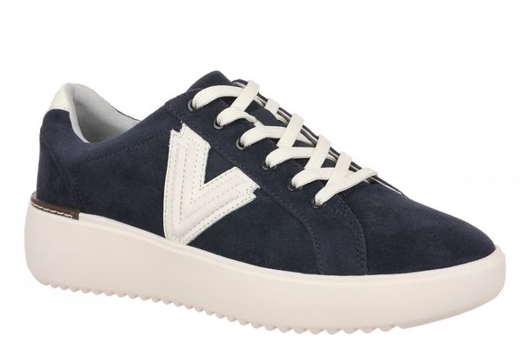 Vionic Kearny Lace 2.0 Women's Oxford/Lace Up Shoe - Navy Blazer - Angle main