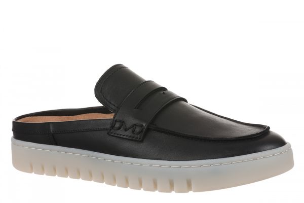 Vionic Uptown Mule 2.0 - Women's Supportive Orthotic Comfort Mule with Arch Support - Black - Angle main