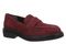 Vionic Caitlin Women's Slip-On Loafer - Orthotic Arch Support Comfort Shoe - Cherry Jubilee - Angle main