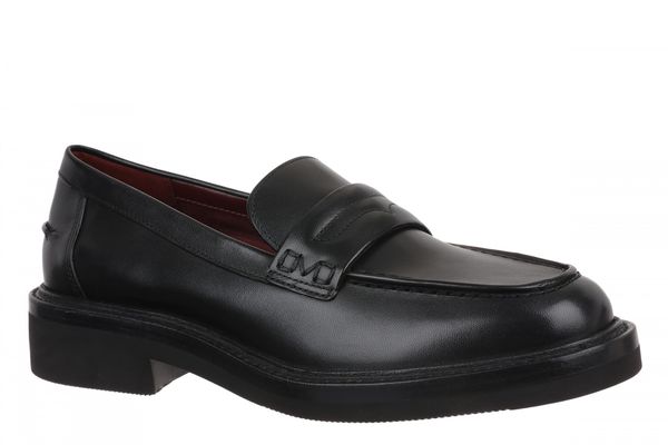 Vionic Caitlin Women's Slip-On Loafer - Orthotic Arch Support Comfort Shoe - Black - Angle main