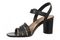 Vionic Nora Women's Strappy Sandal Sandal - Black - Left angle
