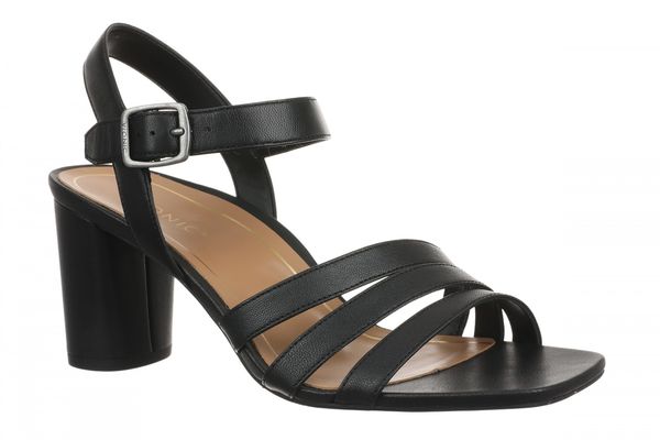 Vionic Nora Women's Strappy Sandal Sandal - Black - Angle main