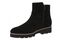 Vionic Carissa Women's Mid Shaft Short Boot - Comfortable Orthotic Ankle Boot with Arch Support - Black - Left angle