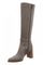 Vionic Valora Womens High Shaft Tall Boot - Women's Comfortable Orthotic Arch Support Tall Boot - Stone Wide Calf - Left angle