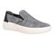 Vionic Kearny 2.0 Women's Slip-On Loafer Moc Shoe - Heather Black - Angle main