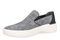 Vionic Kearny 2.0 Women's Slip-On Loafer Moc Shoe - Heather Black - Left angle