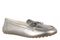 Vionic Taryn Women's Comfortable Supportive Orthotic Arch Support Loafer - Pewter - Angle main