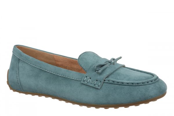Vionic Taryn Women's Comfortable Supportive Orthotic Arch Support Loafer - Bodega Blue - Angle main