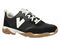 Vionic Walk Slim Glide Women's Comfortable Orthotic Arch Support Walking Sneakers - Black - Angle main