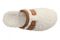 Vionic Izzy Women's Comfortable Orthotic Arch Support Mule Slipper - Cream - Top