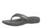 Vionic Tide 2.0 Women's Comfort Orthotic Arch Support Thong Sandal - Pewter - Left angle