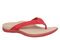 Vionic Tide 2.0 Women's Comfort Orthotic Arch Support Thong Sandal - Varsity Red - Angle main