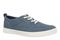 Vionic Cyan Women's Comfort Arch Support Lace-Up Sneaker - Denim - Angle main