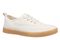 Vionic Cyan Women's Comfort Arch Support Lace-Up Sneaker - Ivory/gum - Angle main