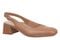 Vionic Reyes Women's Supportive Comfort Slingback Pump with Arch Support - Mocha Mousse - Angle main