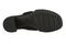 Vionic Bolinas Women's Comfortable Strappy Block-Heel Sandal with Orthotic Arch Support - Black - Bottom