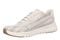 Vionic Uptown Sneaker - Women's Orthotic Arch Support Comfort Lace-Up Shoes - Ivory Python - Left angle
