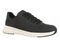 Vionic Uptown Sneaker - Women's Orthotic Arch Support Comfort Lace-Up Shoes - Black - Angle main