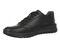 Vionic Uptown Sneaker - Women's Orthotic Arch Support Comfort Lace-Up Shoes - Black/black - Left angle