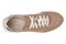 Vionic Uptown Sneaker - Women's Orthotic Arch Support Comfort Lace-Up Shoes - Desert Sand - Top