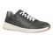 Vionic Uptown Sneaker - Women's Orthotic Arch Support Comfort Lace-Up Shoes - Polluted Silver - Angle main