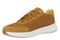 Vionic Uptown Sneaker - Women's Orthotic Arch Support Comfort Lace-Up Shoes - Golden Brown - Left angle